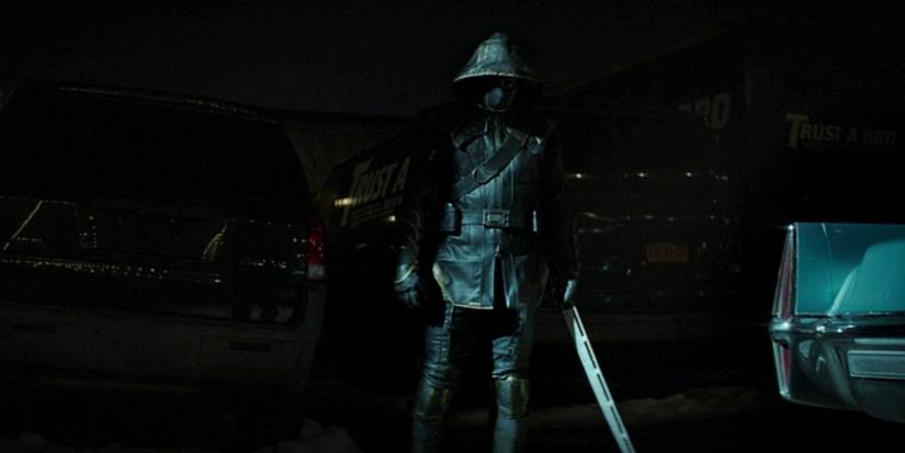 Jeremy Renner Ronin action in Hawkeye