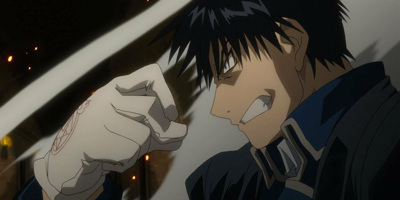 Roy Mustang fights Envy