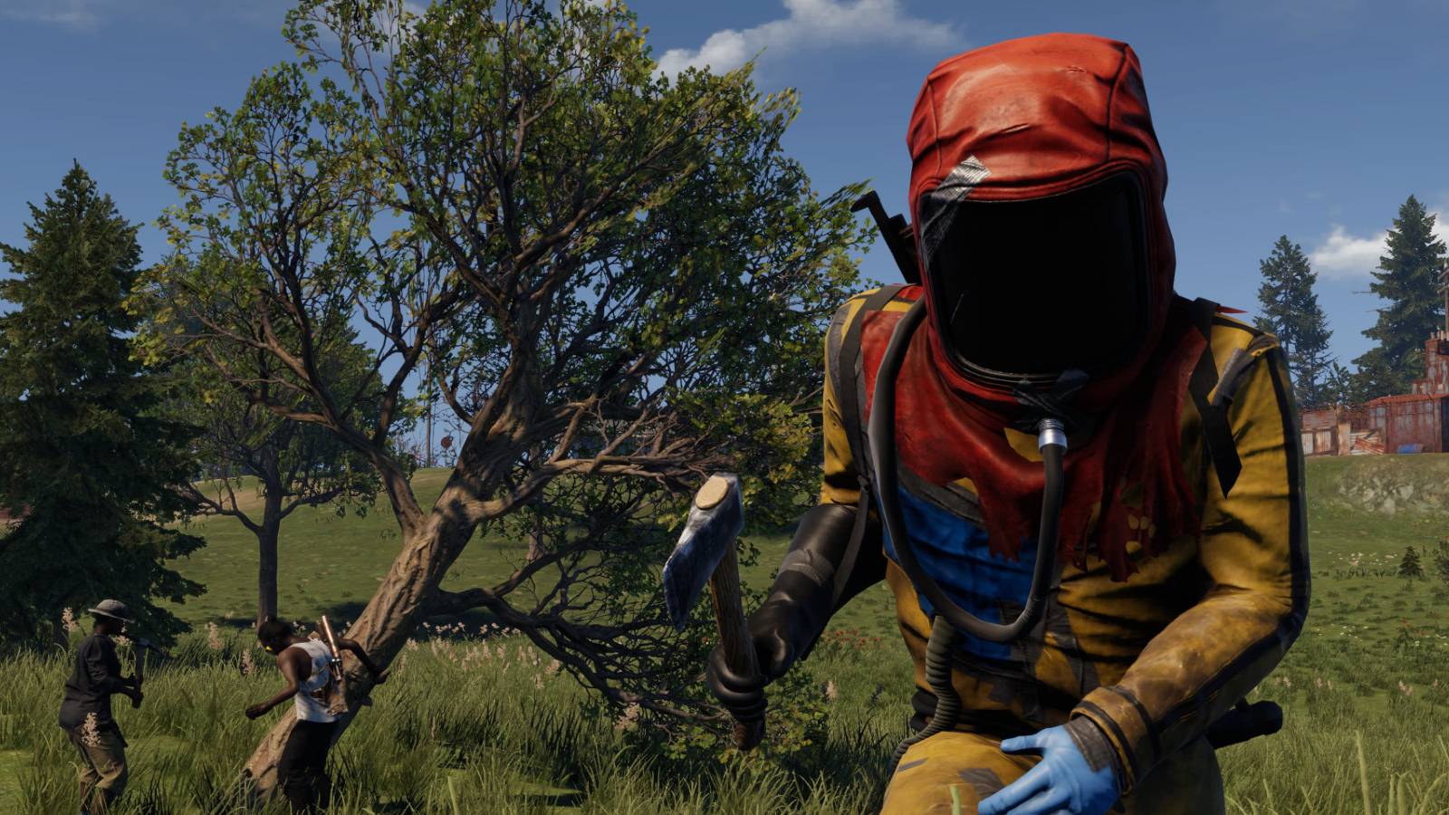 Rust Hazmat Suit