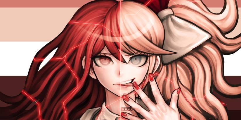 Ryoko Otonashi and Junko Enoshima in Danganronpa Zero