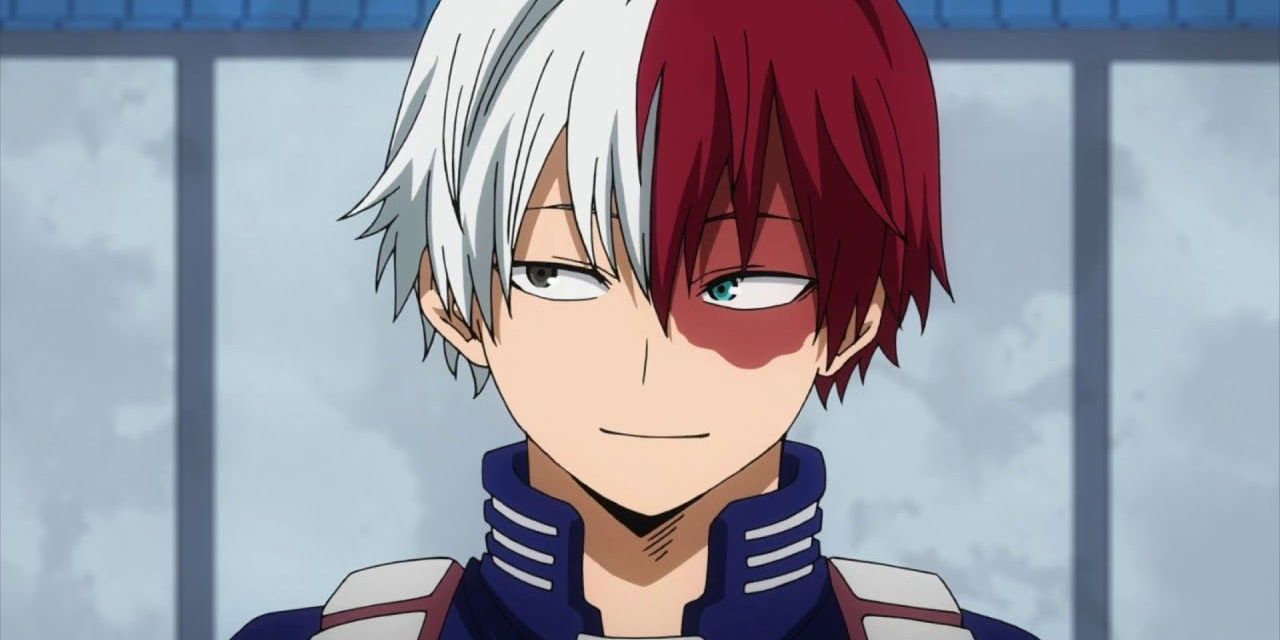 Shoto Todoroki in My Hero Academia