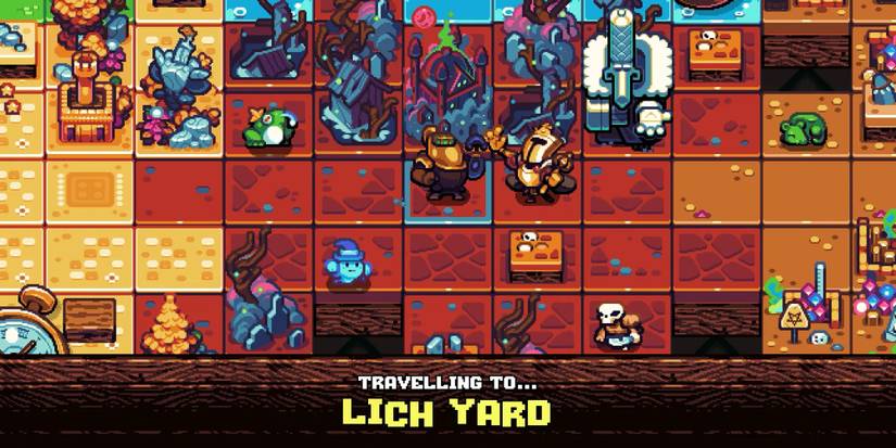 Shovel Knight Pocket Dungeon - Seeing The Boss Of A Stage On The World Map