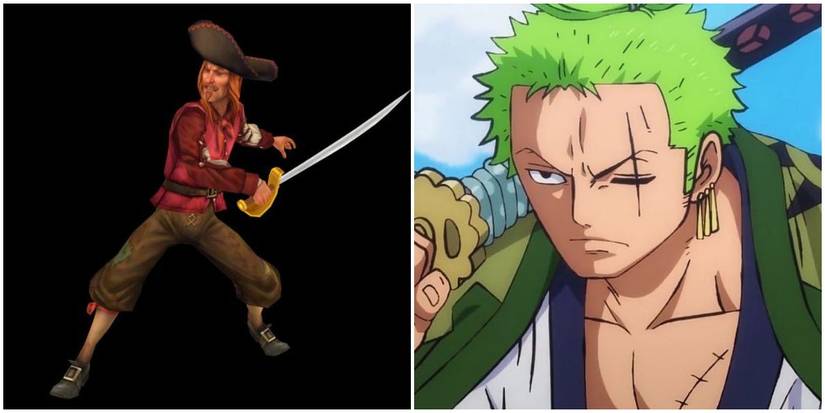 Sid Meier's Pirates L'Olonnais Roronoa Zoro One Piece