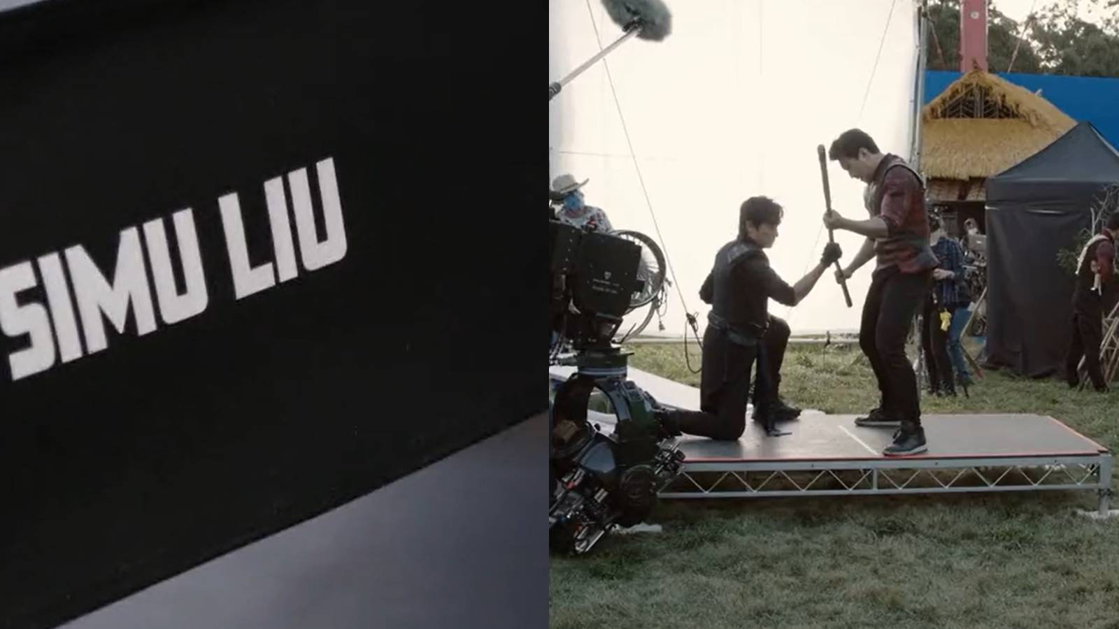 Simu Liu training for Shang-Chi role