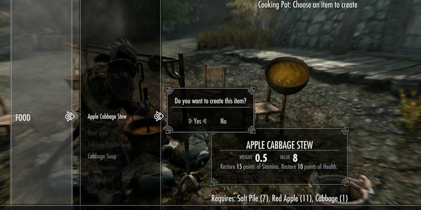 Skyrim Apple Cabbage Stew