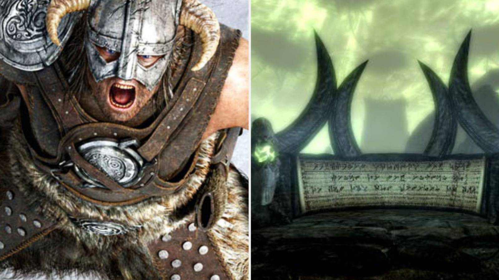 Skyrim Dragon Shouts Feature