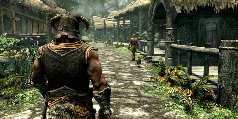 Skyrim Third Person Camera Mod