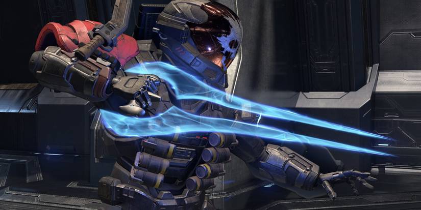 Halo Infinite Multiplayer with energy sword