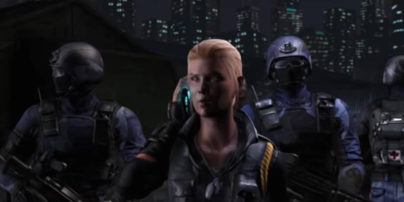 Sonya leading the Special Forces