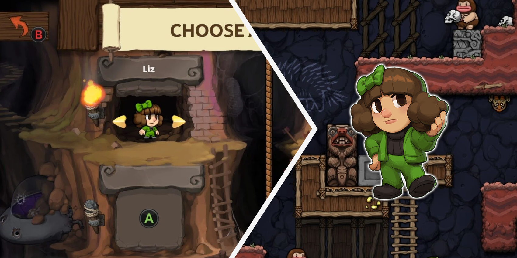 Spelunky 2 Liz