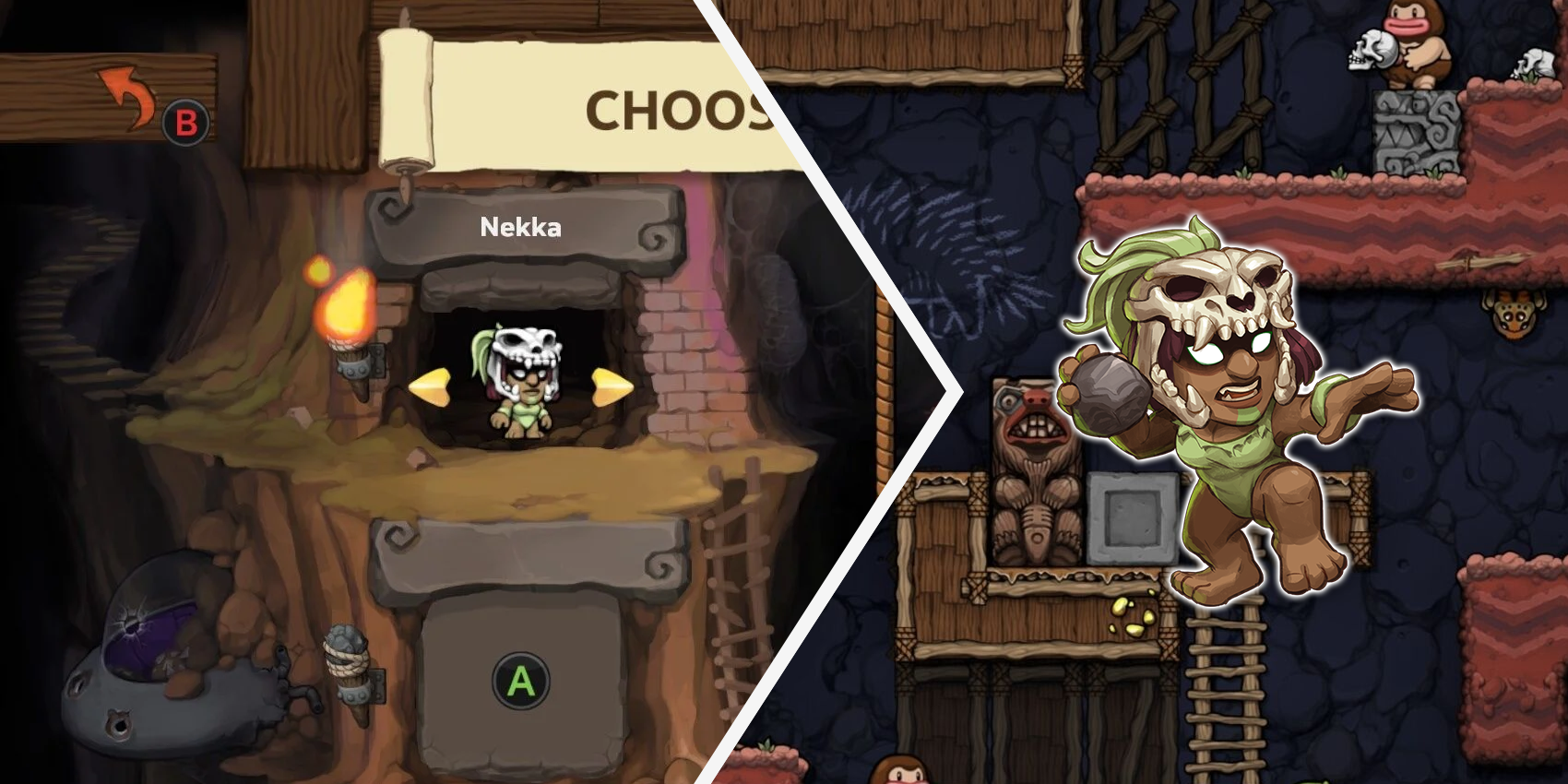 Spelunky 2 Nekka