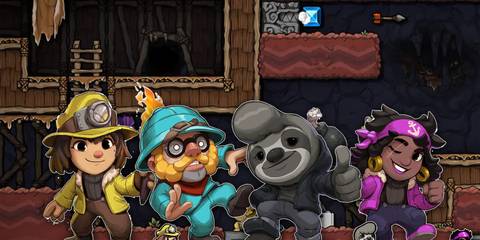 Spelunky 2 Original Characters