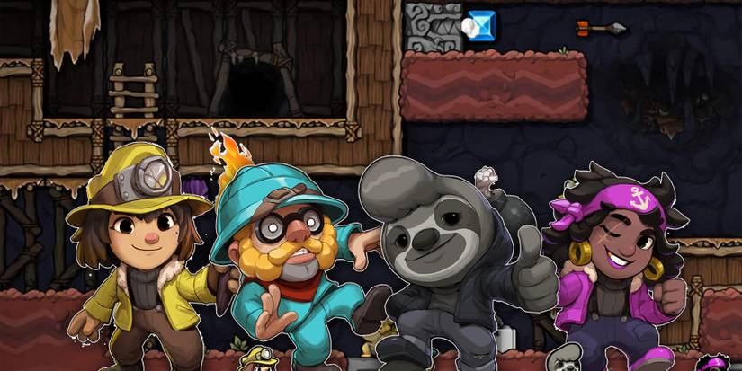 Spelunky 2 Original Characters