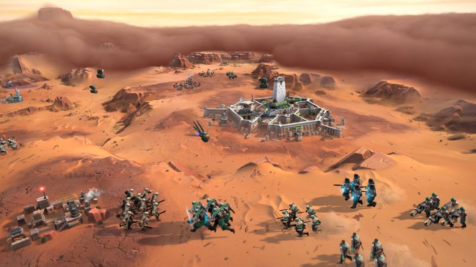 dune spice wars soldier in action