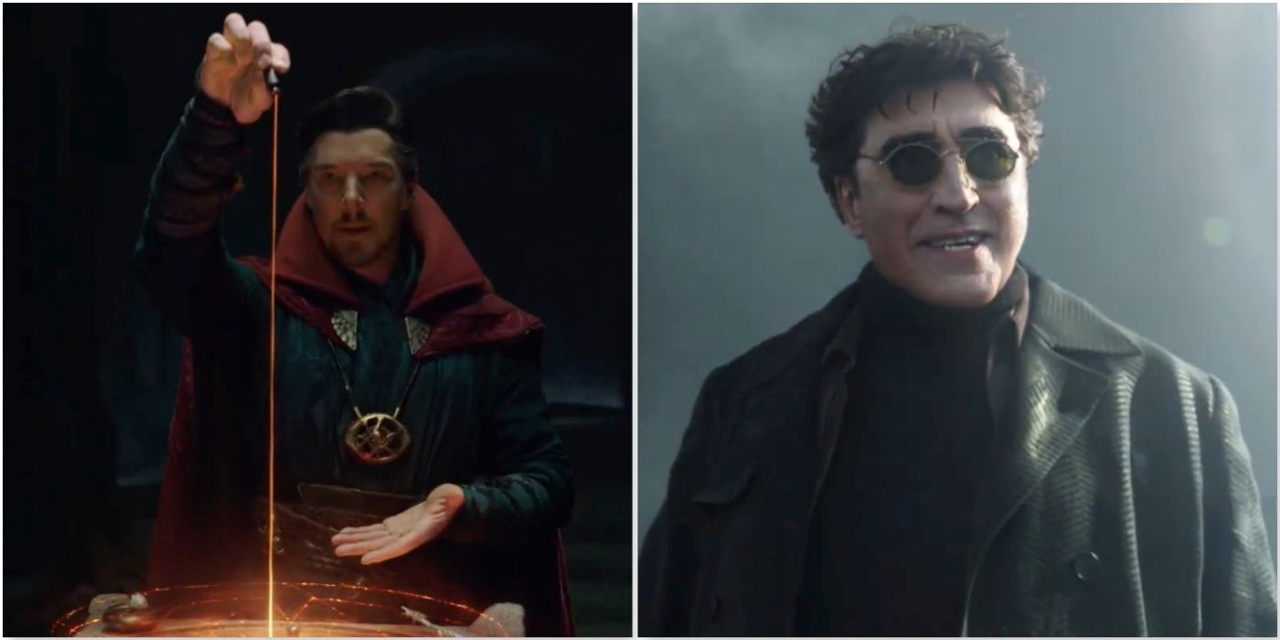Dr. Strange and Doc Ock from Spider-Man: No Way Home