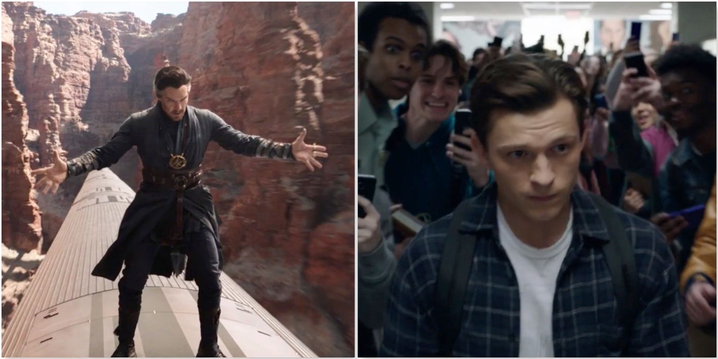 Dr. Strange and Peter going back to school from Spider-Man: No Way Home