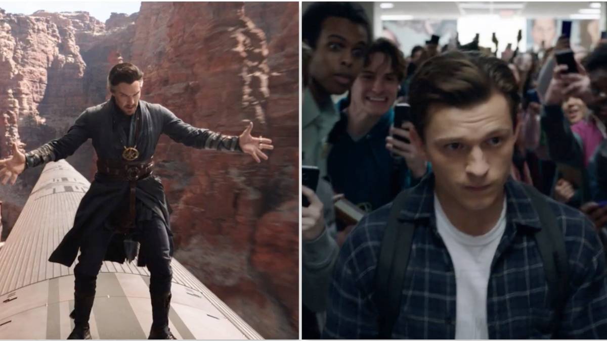 Dr. Strange and Peter going back to school from Spider-Man: No Way Home