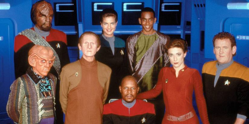 The cast of Star Trek: Deep Space Nine
