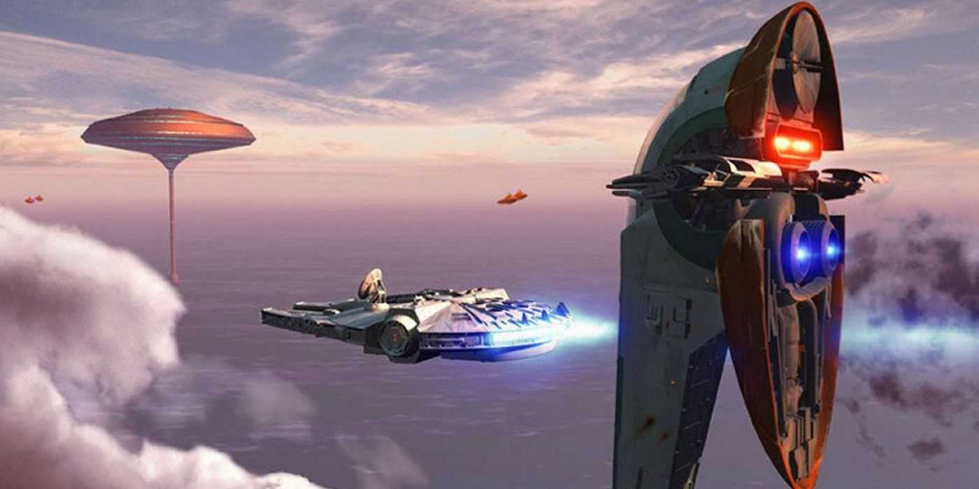 Star Wars Slave 1 Pursuing The Millennium Falcon