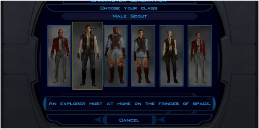 Star Wars knights of the old republic classes