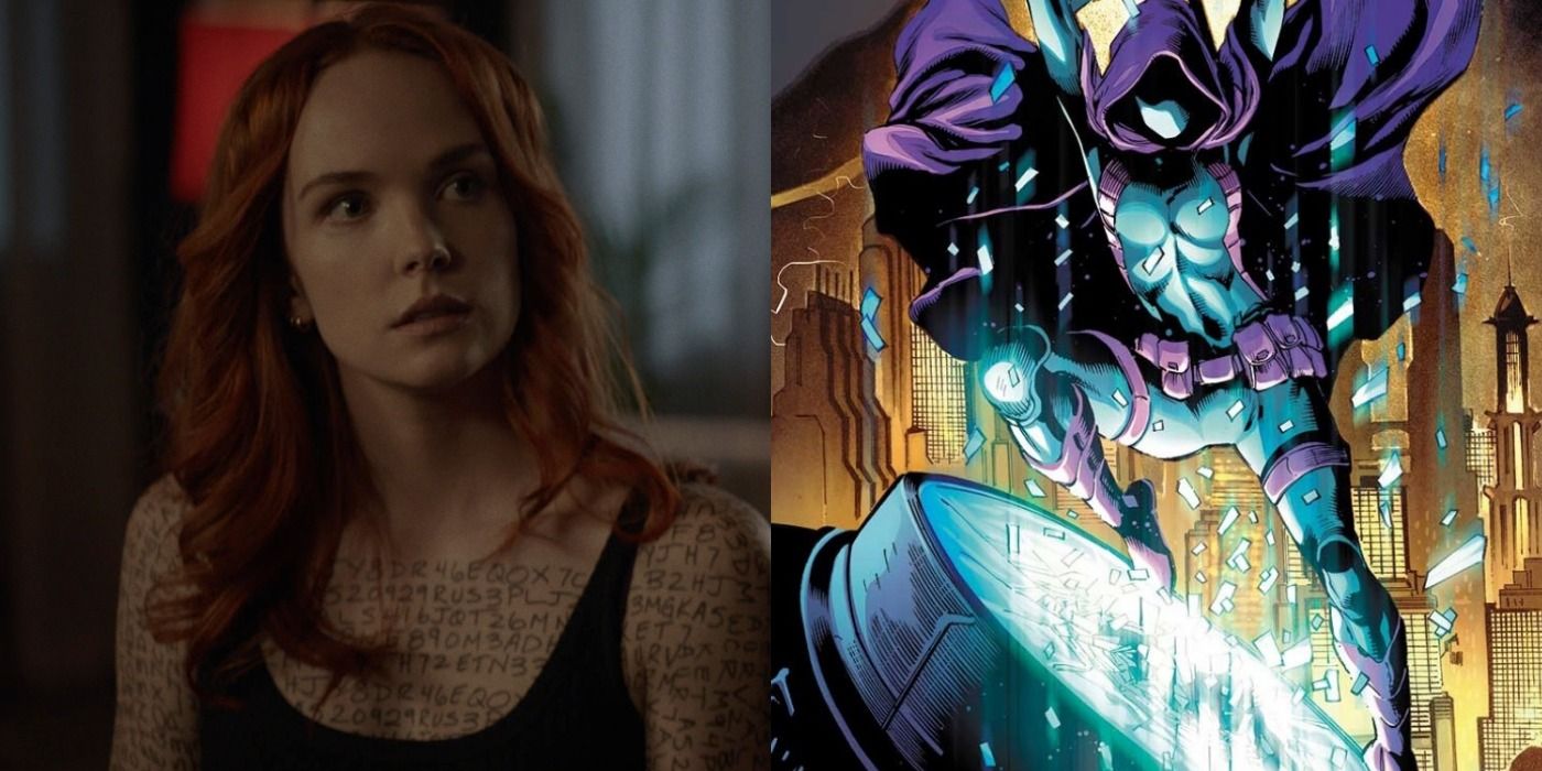 A split image depicts Stephanie Brown in CW's Batwoman and as Spoiler in DC Comics