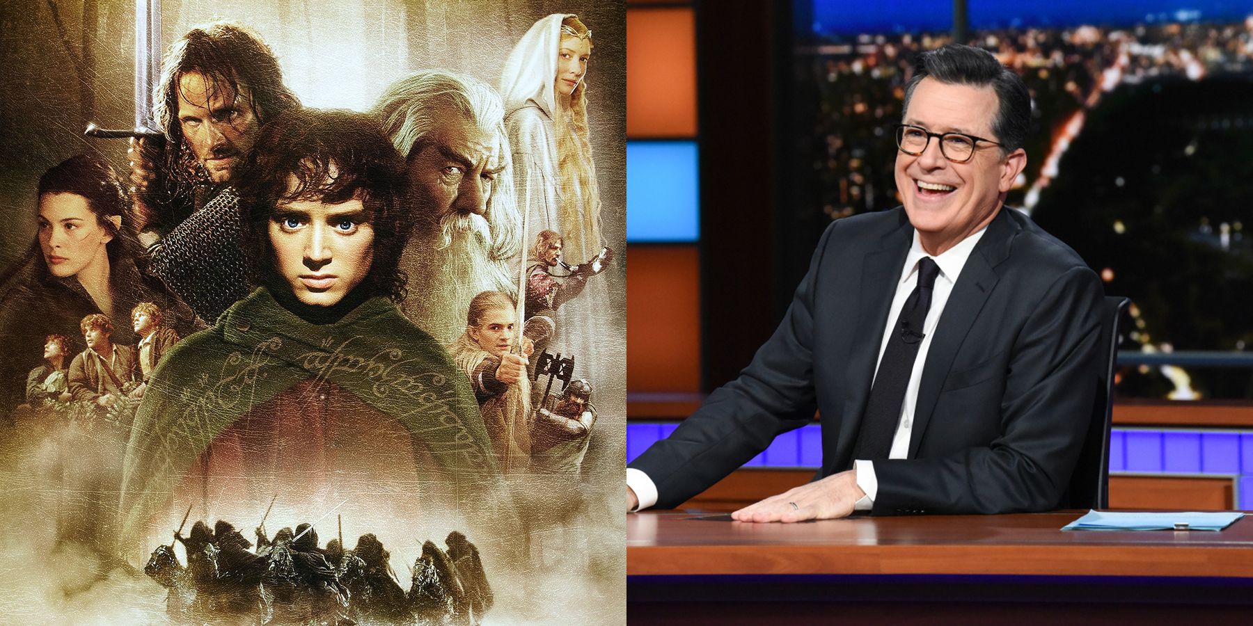 Stephen Colbert Lord of the Rings Cast