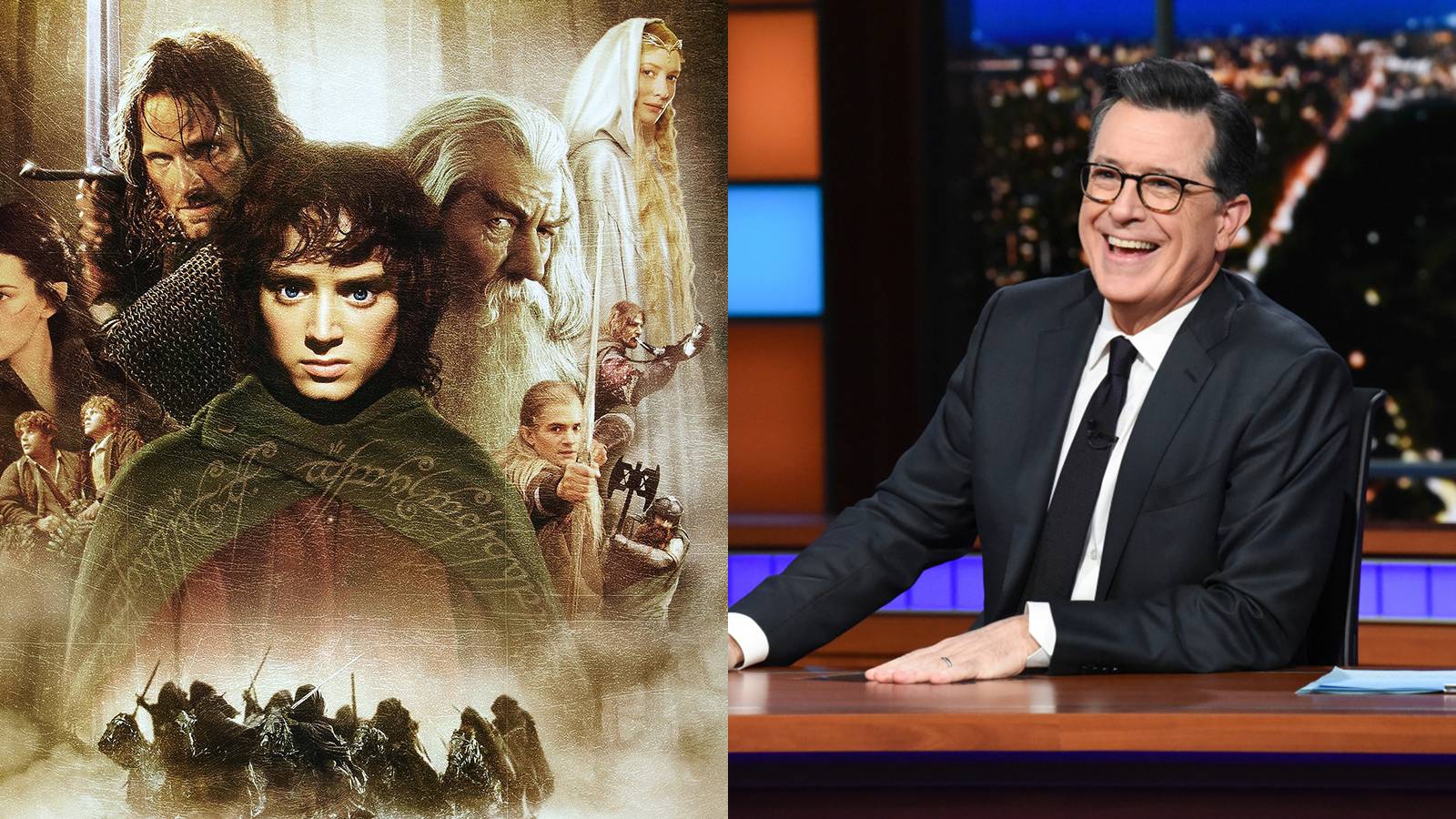 Stephen Colbert Lord of the Rings Cast
