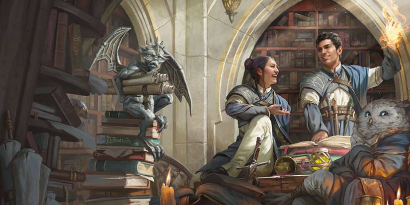 Strixhaven-A-Curriculum-of-Chaos-Students-studying-in-library