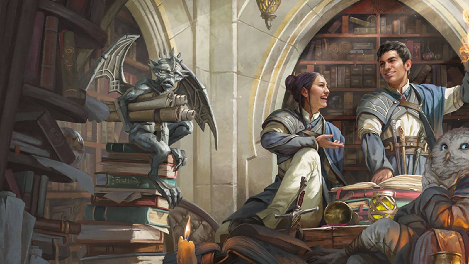 Strixhaven-A-Curriculum-of-Chaos-Students-studying-in-library