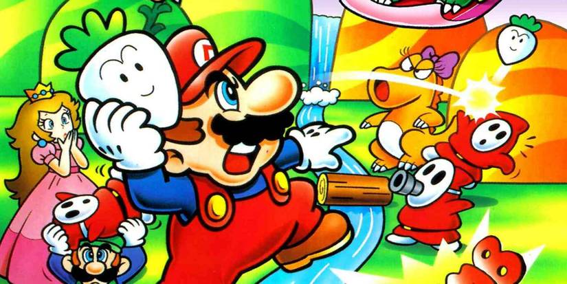 Super Mario Bros. 2 Cover Art
