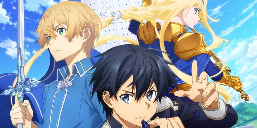 Sword Art Online Alicization main cast