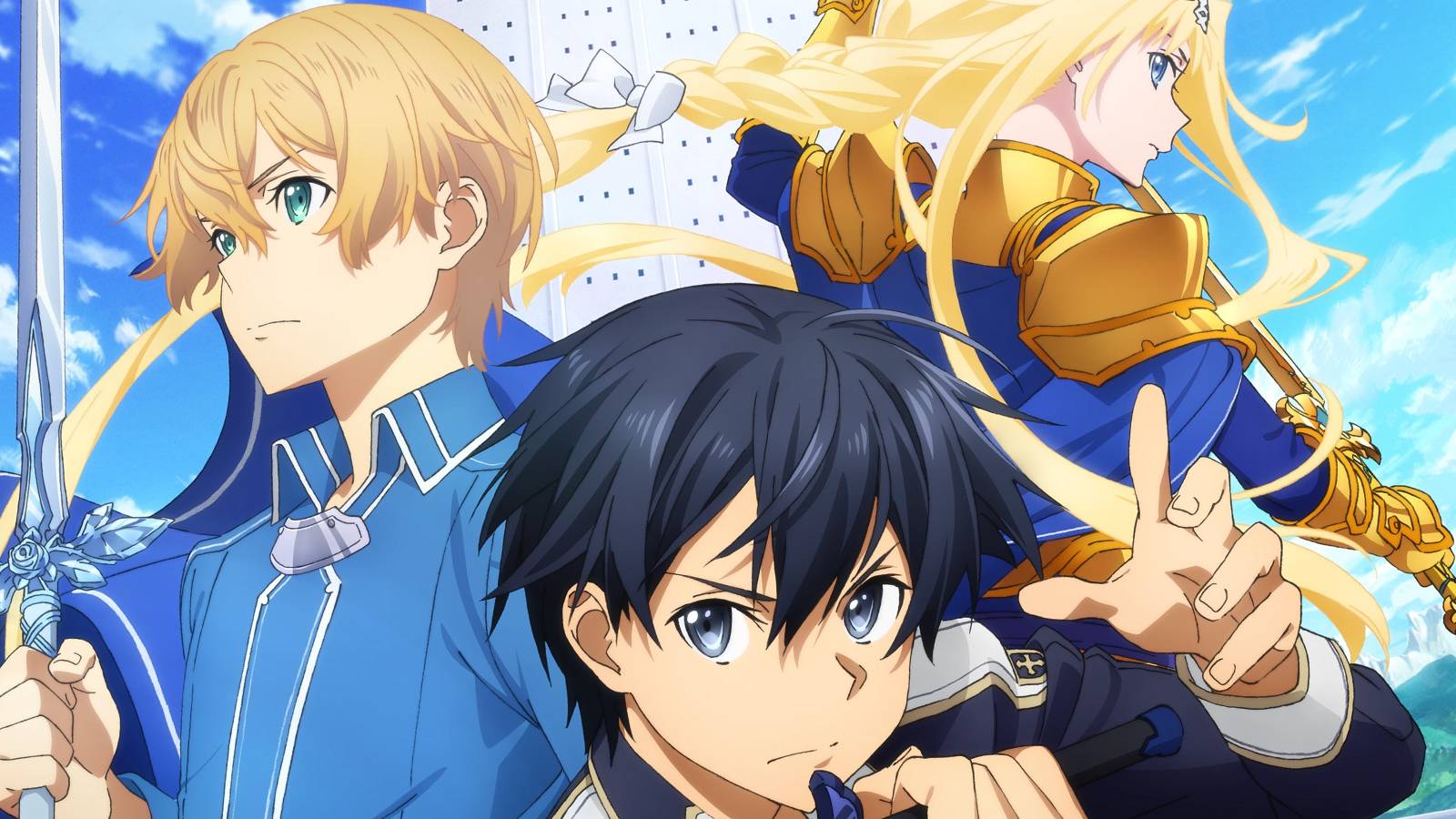 Sword Art Online Alicization main cast
