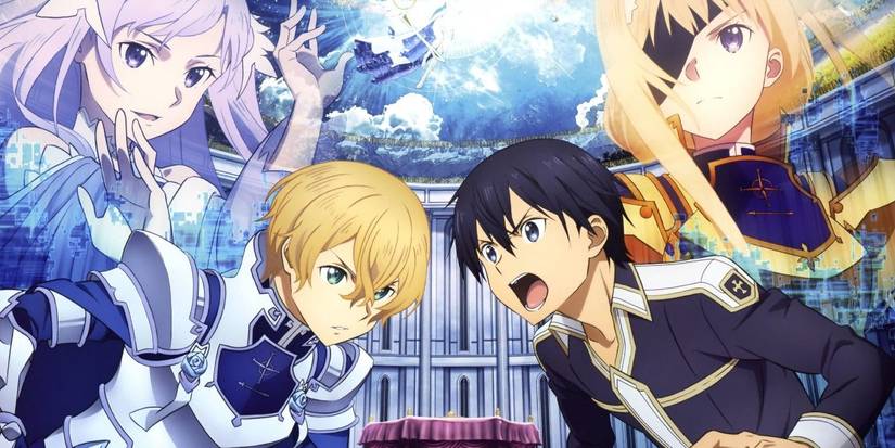 Sword-Art-Online-Alicization main characters