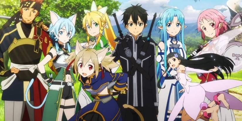 Sword Art Online Calibur main cast