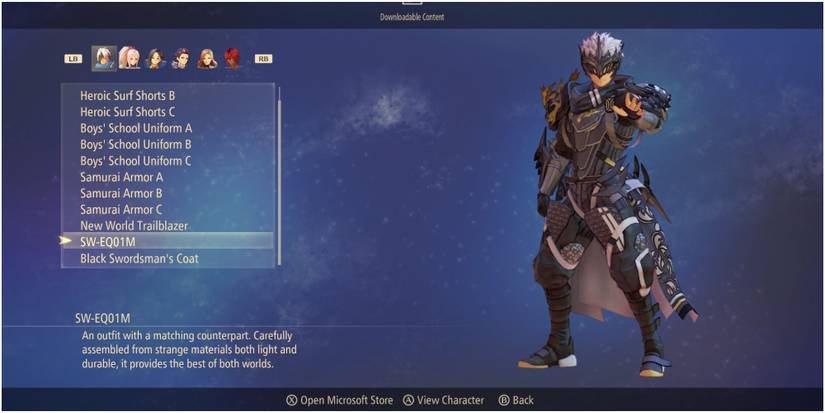 Tales of Arise Preview DLC Costumes