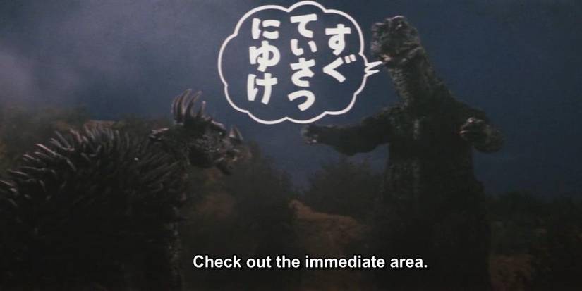 Godzilla and Anguirus in Godzilla vs. Gigan