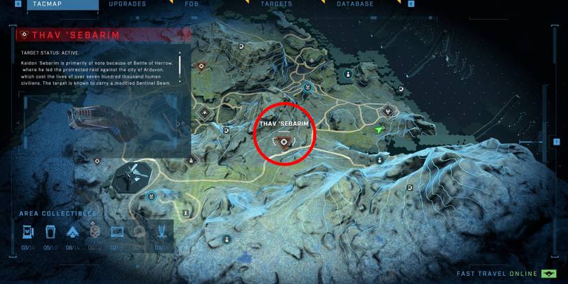 Halo Infinite High-Value Target Location Thav Sebarim