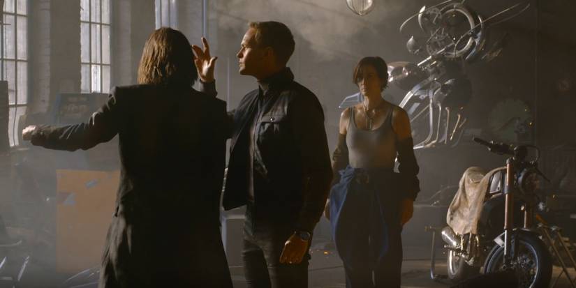 The Analyst taunting Neo in Matrix Resurrections