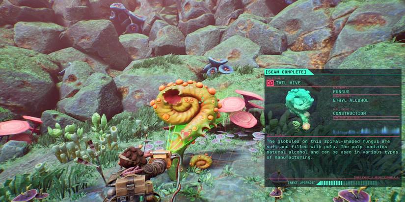 Scanning plants in The Gunk