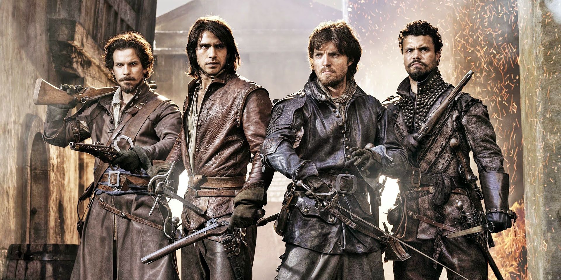 The Musketeers in The Musketeers