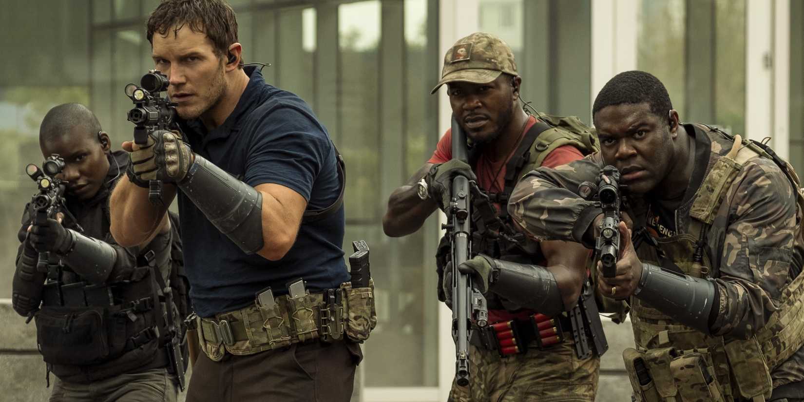 The-Tomorrow-War-Alexis-Louder-Chris-Pratt-Edwin-Hodge-Sam-Richardson