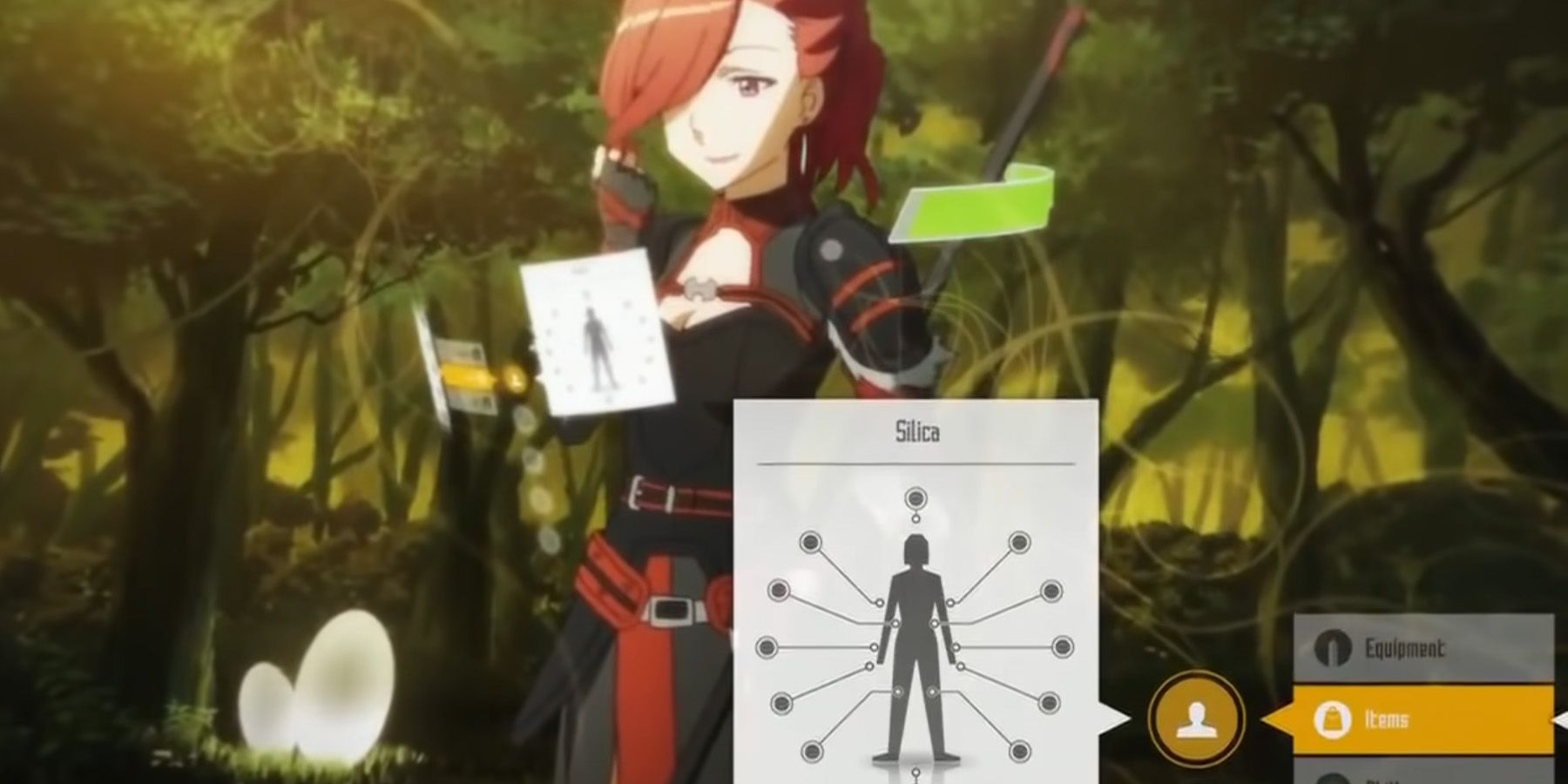 The UI in SAO