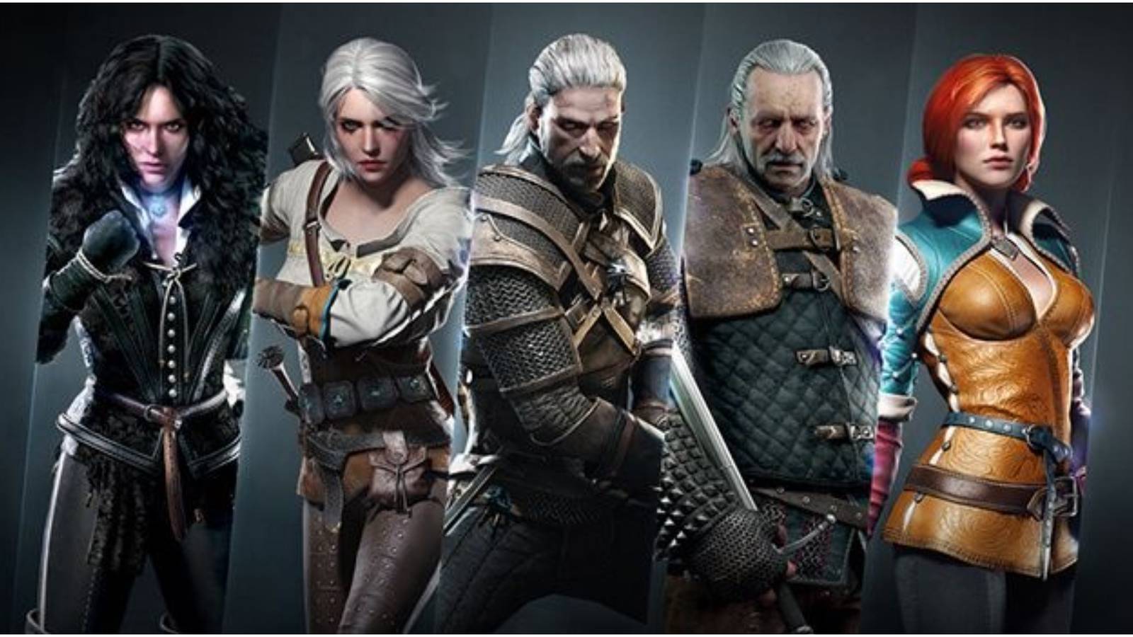 The Witcher 3 Main Characters Collage