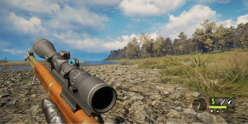 TheHunter: Call of the Wild - Player sprints to trail prey with M1 Iwaniec Veteran