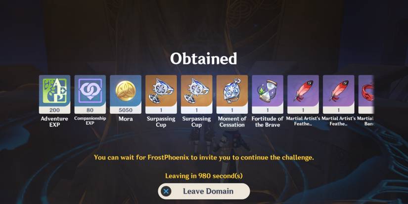 Three 5-star artifact in one run in Genshin Impact