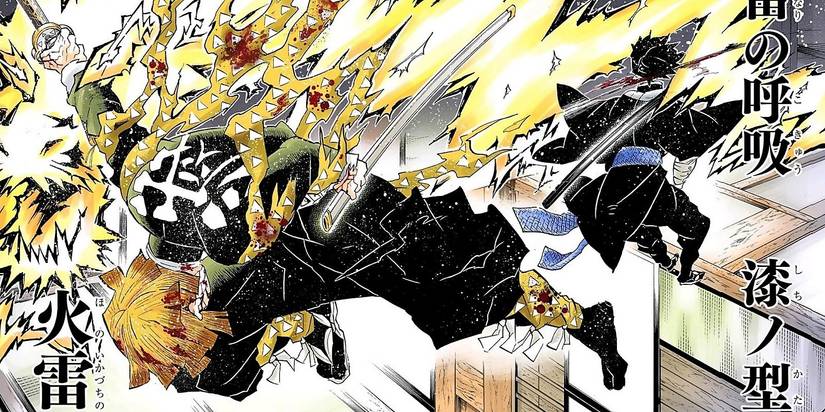 Thunder Breathing's Seventh Form - Honoikazuchi No Kami in Demon Slayer