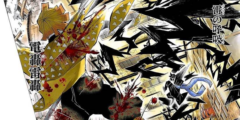Thunder Breathing's Sixth Form - Rumble And Flash in Demon Slayer