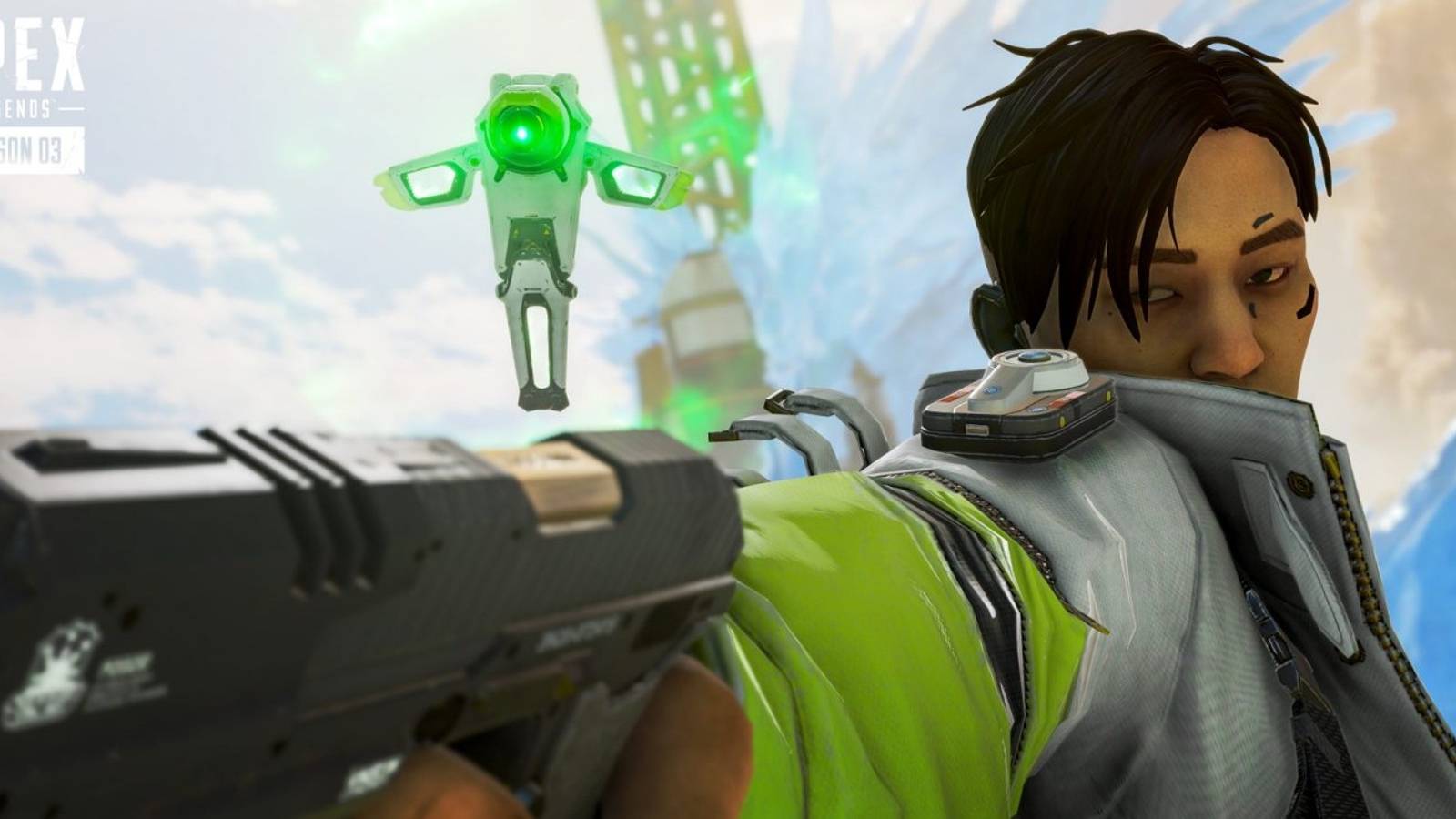 Unlucky Apex Legends Player Gets Killed by Arc Star Stuck to Crypto Drone