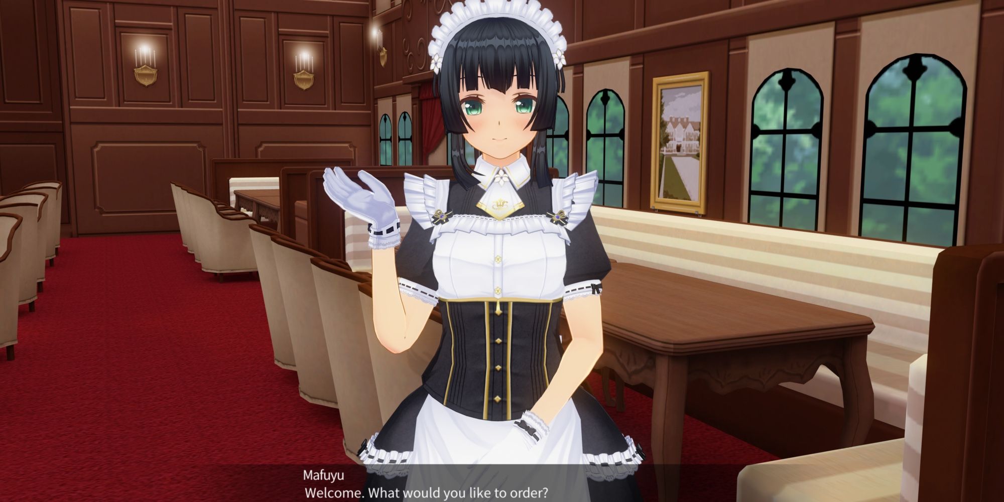 VR Visual Novels - Custom Order Maid 3D2 - Maid takes the Guest's orders