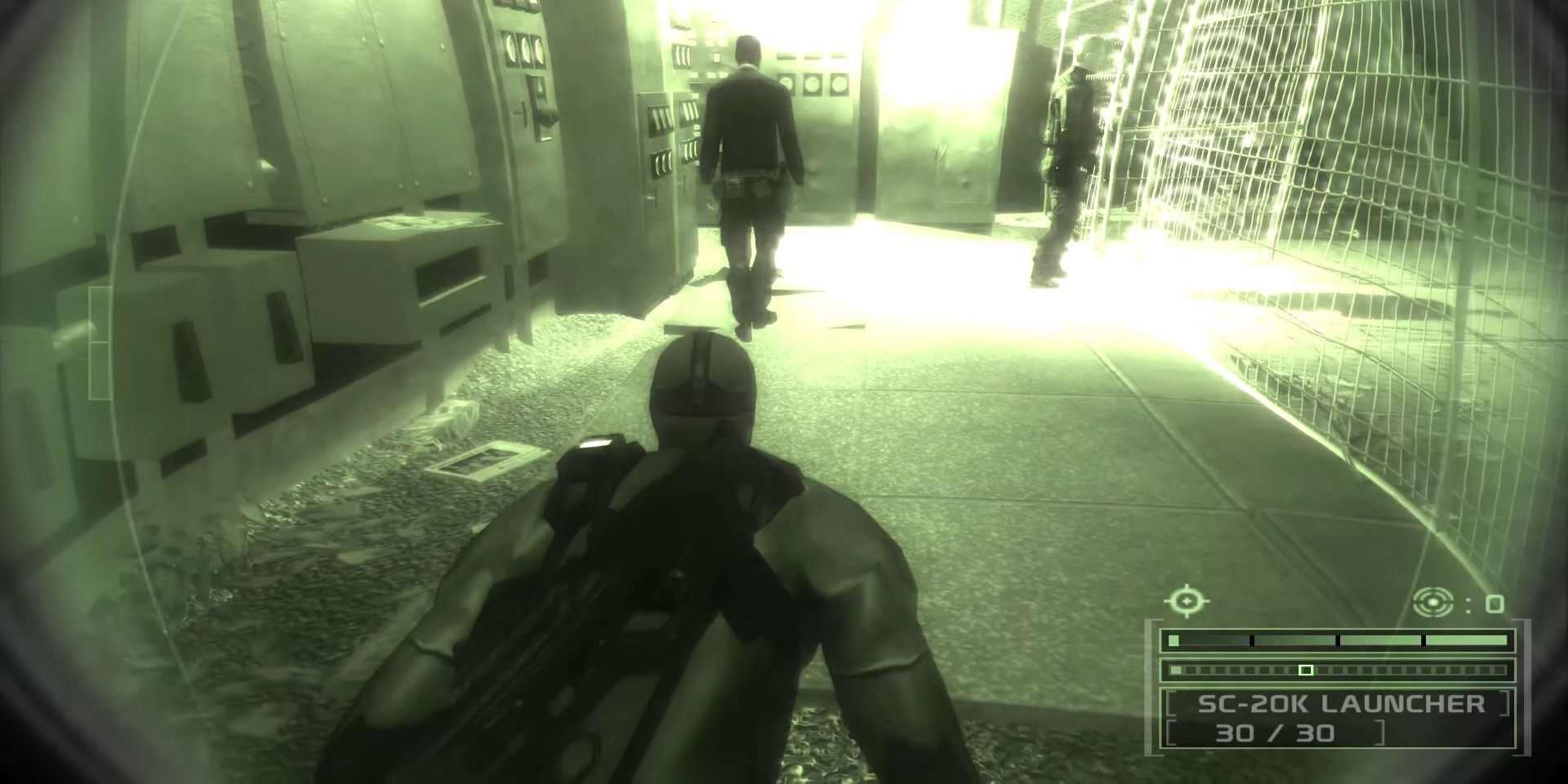 Approaching An Enemy In Splinter Cell Chaos Theory